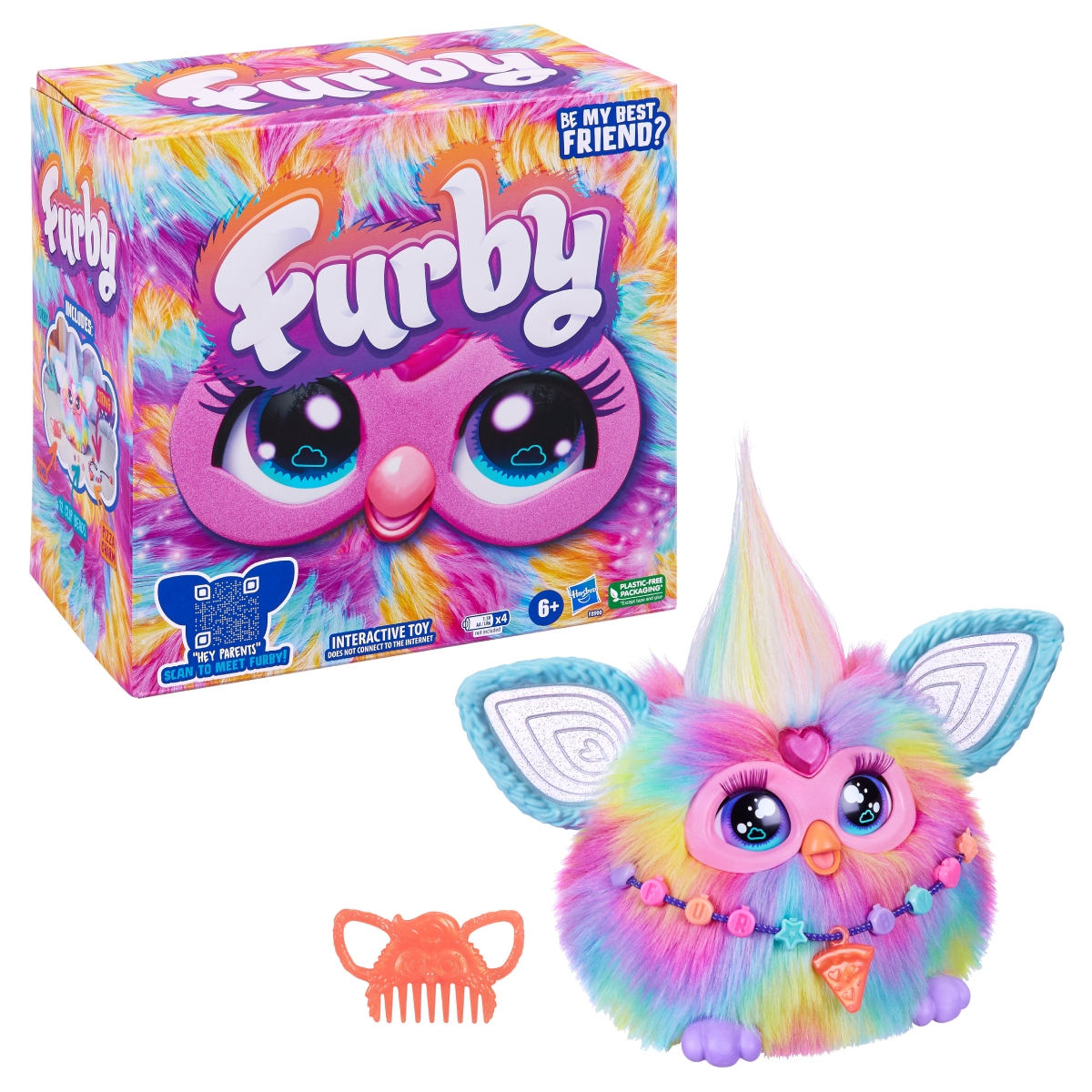 Интерактивная игрушка Hasbro Furby Tie Dye (F8900)