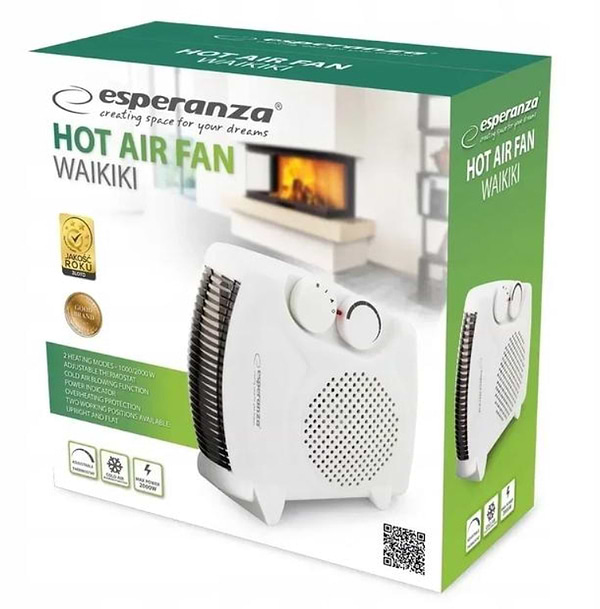 Фото - Тепловентилятор Esperanza Fan Heater Waikiki (EHH004)