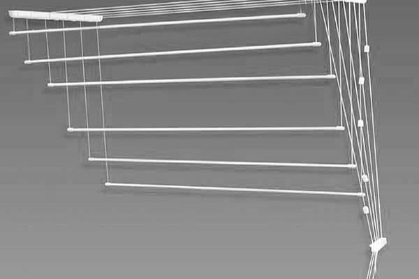 Фото - Сушилка для белья SNB 92106 потолочная 1.5м на 5 веревок