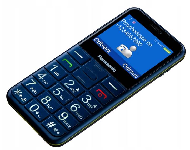 Фото - Мобильный телефон Panasonic KX-TU155EXCN Blue