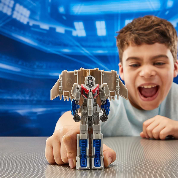 Фото - Робот-трансформер Hasbro Robot Battlers Трансформери: Нове покоління Starscream (F9203_F9392)