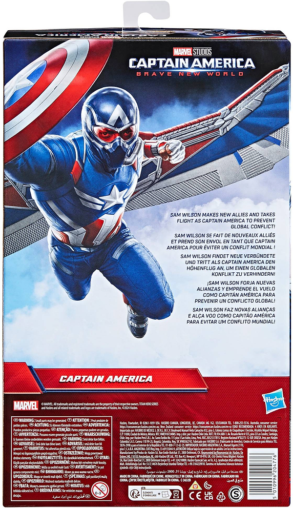 Фото - Коллекционная фигурка Hasbro Капитан Америка серии "Капитан Америка. Чудесный новый мир" (F9301)