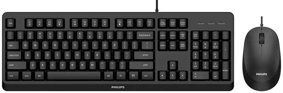 Клавіатура+миша Philips SPT6207BL/00 - Фото 1