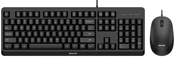 Фото - Клавиатура+мышь Philips SPT6207BL/00