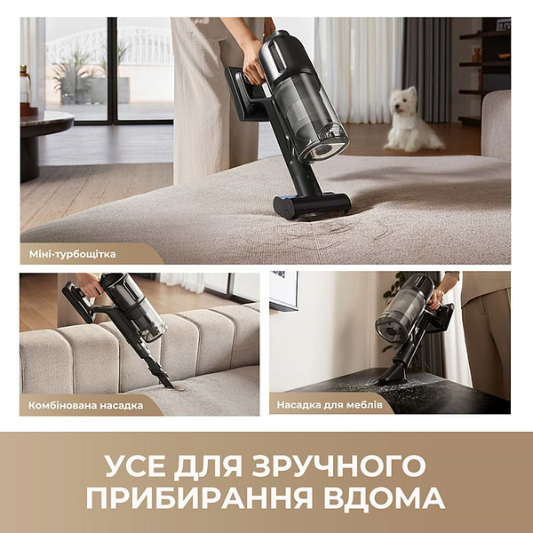 Фото - Пилосос ручний миючий Dreame R20 Ultra AquaCycle (VRV57F)