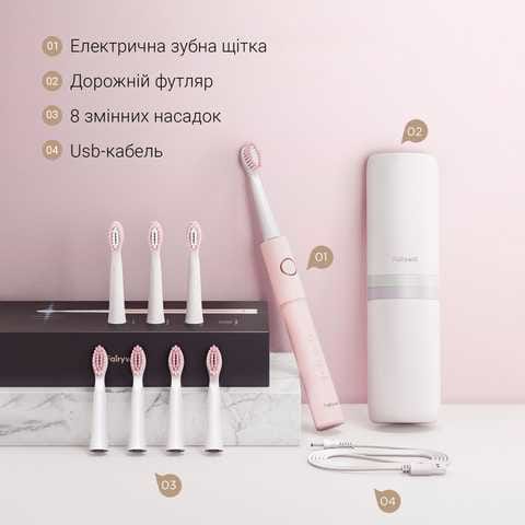 Фото - Зубна щітка електрична Fairywill  E11 Pink (FWE11P)