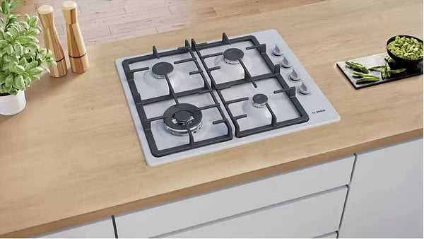 Фото - Духова шафа + варильна поверхня газова Bosch HBF512BS1T + PBH6C5K90R
