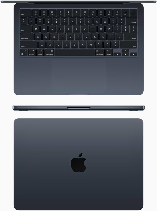 Фото - Ноутбук Apple MacBook Air 13.6'' M2 16GB 512GB Z1600012J Midnight