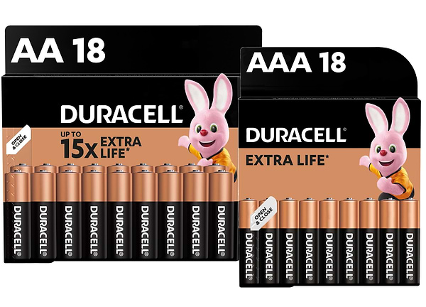 Фото - Комплект техники Duracell Элемент питания+ Элемент питания Duracell MN1500 (LR06) 1х18 шт. (5002770) + MN2400 (LR03) 18 шт. (5002779) Фото - Комплект техники Duracell Элемент питания+ Элемент питания Duracell MN1500 (LR06) 1х18 шт. (5002770) + MN2400 (LR03) 18 шт. (5002779)