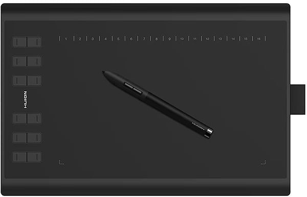 Фото - Уцінка - Графічний планшет Huion 1060 Plus+рукавиця