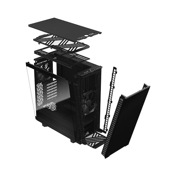 Фото - Корпус Fractal design ATX без БЖ Define 7 Compact Black TG Light Tint (FD-C-DEF7C-03)