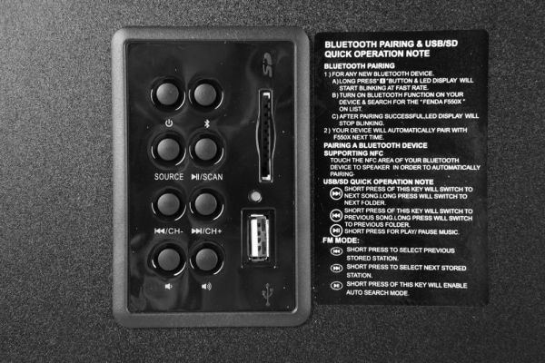 Фото - Комп'ютерна акустика 2.1 F&D F550X Black