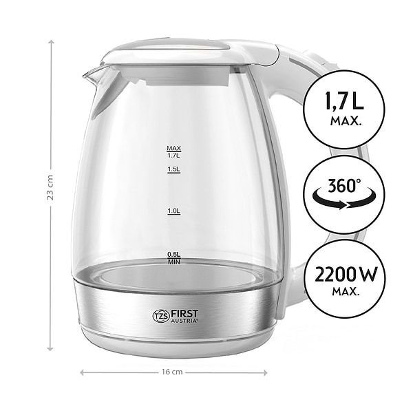 Фото - Электрический чайник First FA-5404-2-WI