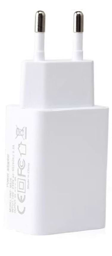 Мережевий зарядний пристрій Ridy USB 5V/2.1А White (Ridy-10) (000057931)