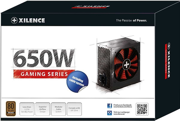Фото - Блок питания для ПК Xilence XP650R10