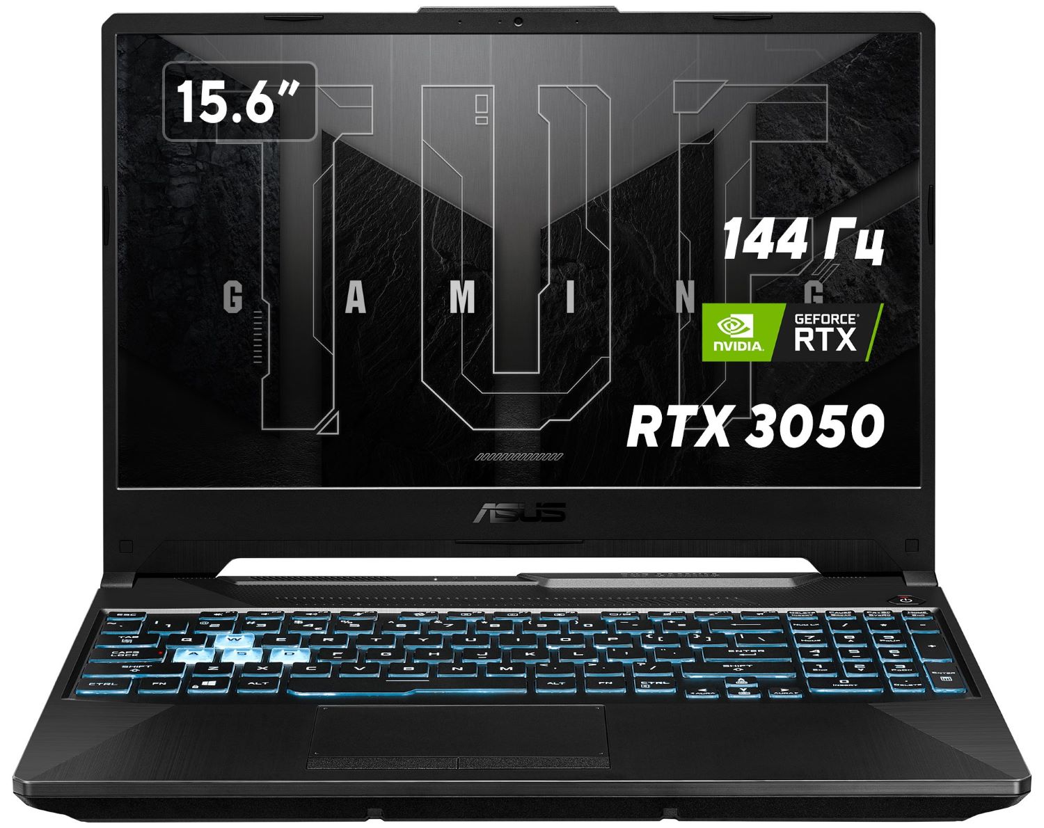 Ноутбук игровой Asus TUF Gaming A15 FA506NC-HN012 Graphite Black - Фото 1