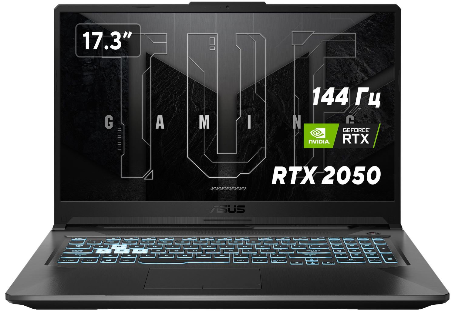 Ноутбук игровой Asus TUF Gaming A17 FA706NF-HX007 Graphite Black - Фото 1
