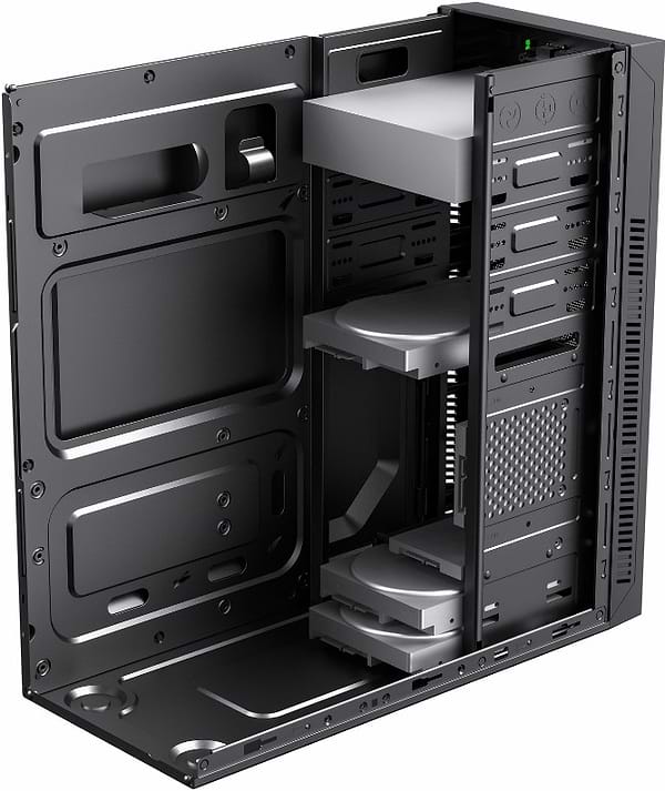 Фото - Корпус Gamemax ATX с блоком питания Midi Tower MT525-2U3TYC-500B