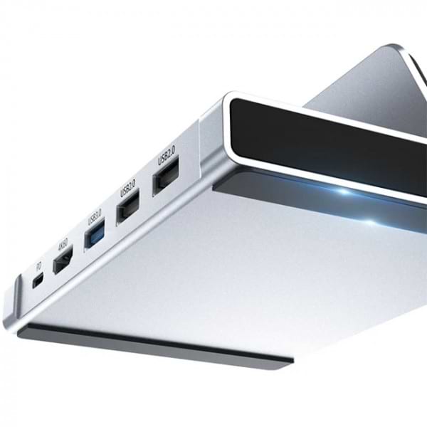 Фото - Хаб USB Choetech USB3.1 Type-C 100W Hub 7-in-1 (HUB-M77-GY)