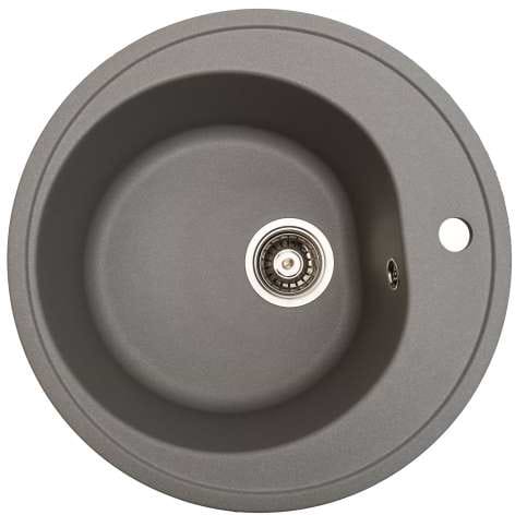 Мойка кухонная Ventolux Fabia (GRAY QUARTZ) D510x180