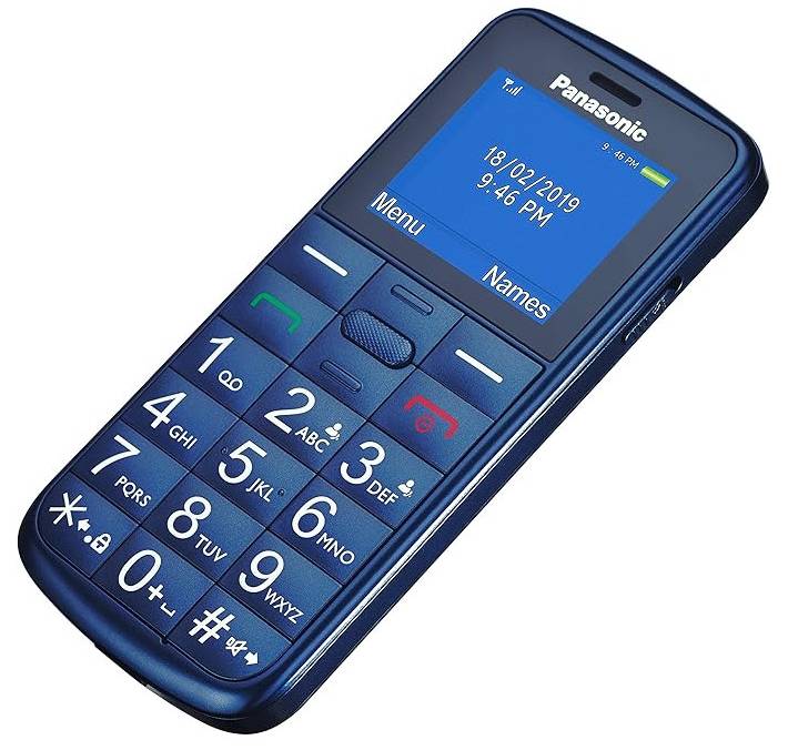 Фото - Мобільний телефон Panasonic KX-TU110EXC Blue