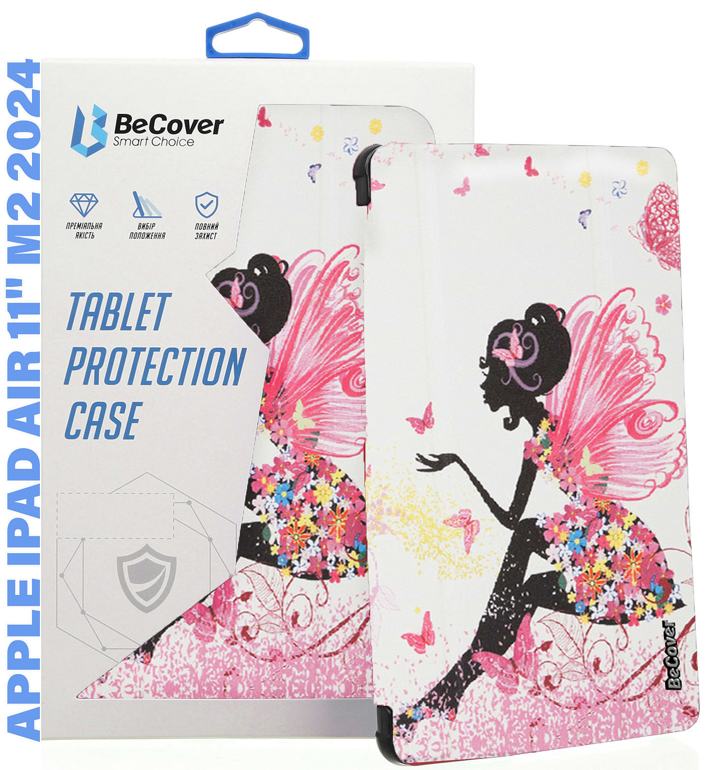 Купити Чохол для планшету Becover Smart Case for Apple iPad Air 11" M2/M3 (2024/2025) Fairy (711602) - Фото 1 Чохол для планшету Becover Smart Case for Apple iPad Air 11" M2/M3 (2024/2025) Fairy (711602) - Фото 1