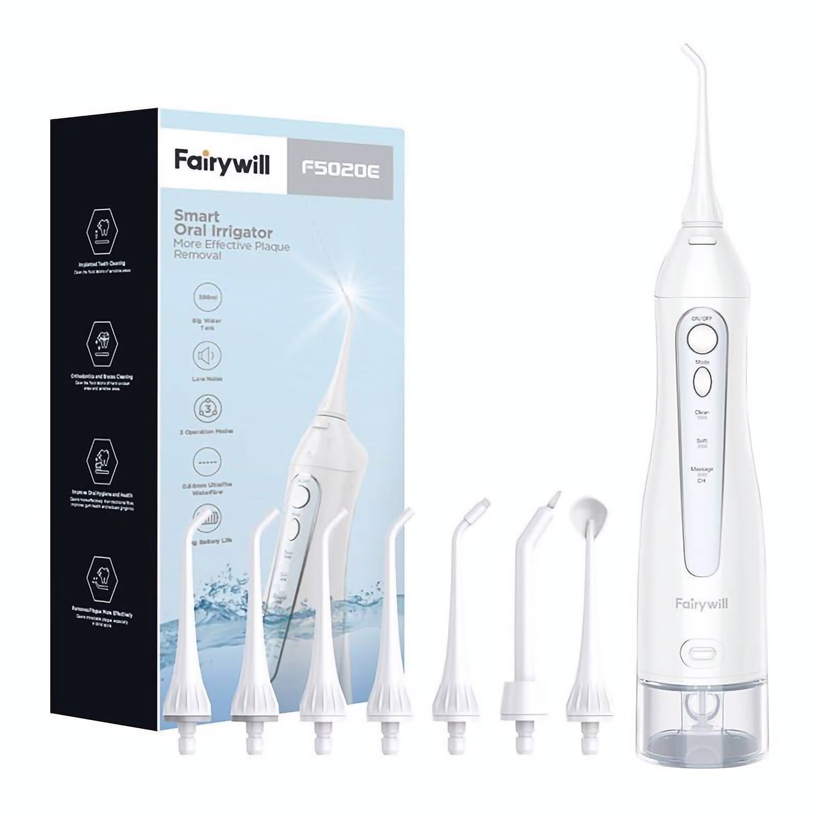 Іригатор Fairywill 5020E White - Фото 1