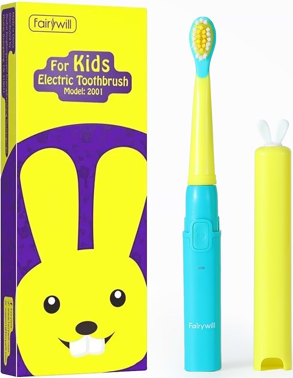 Фото - Зубная щетка электрическая Fairywill детская Daily 2001 (FW-2001)