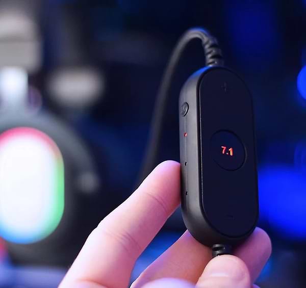 Фото - Гарнитура проводная игровая Fifine Black RGB (H6)