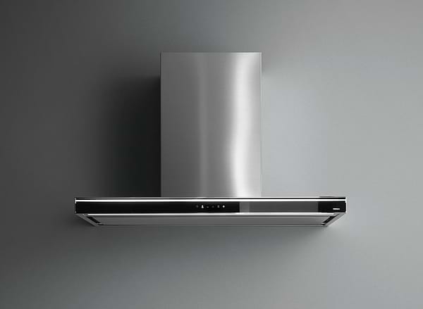 Фото - Витяжка декоративна Falmec LUMINA EVO NRS IS 90 GLASS BLACK 800