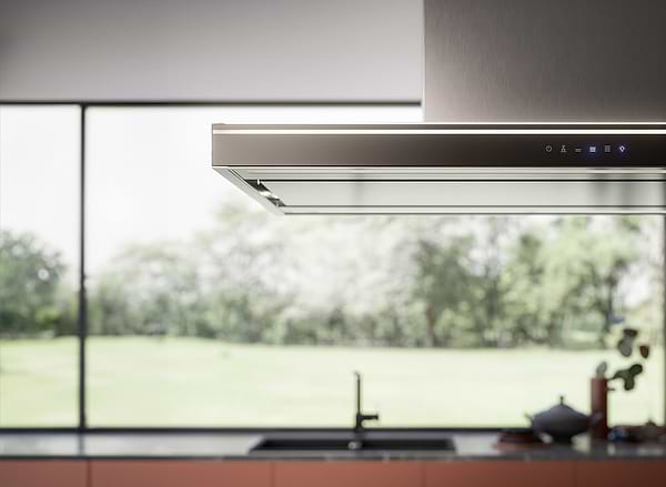 Фото - Витяжка декоративна Falmec LUMINA EVO NRS IS 90 GLASS BLACK 800