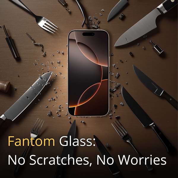 Фото - Захисне скло для смартфону ILera Fantom Glass iPhone 16 Pro Max (iLFant16PrMx)
