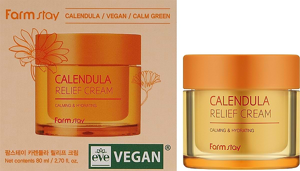 Фото - Крем для обличчя Farm Stay CALENDULA 80 мл (8809783325933)