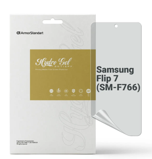 Защитная пленка для смартфона Armorstandart Anti-spy для Samsung Flip 7 (SM-F766) (ARM87455)