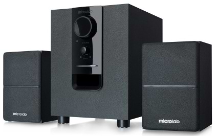 Фото - Комп'ютерна акустика 2.1 Microlab M-106 black