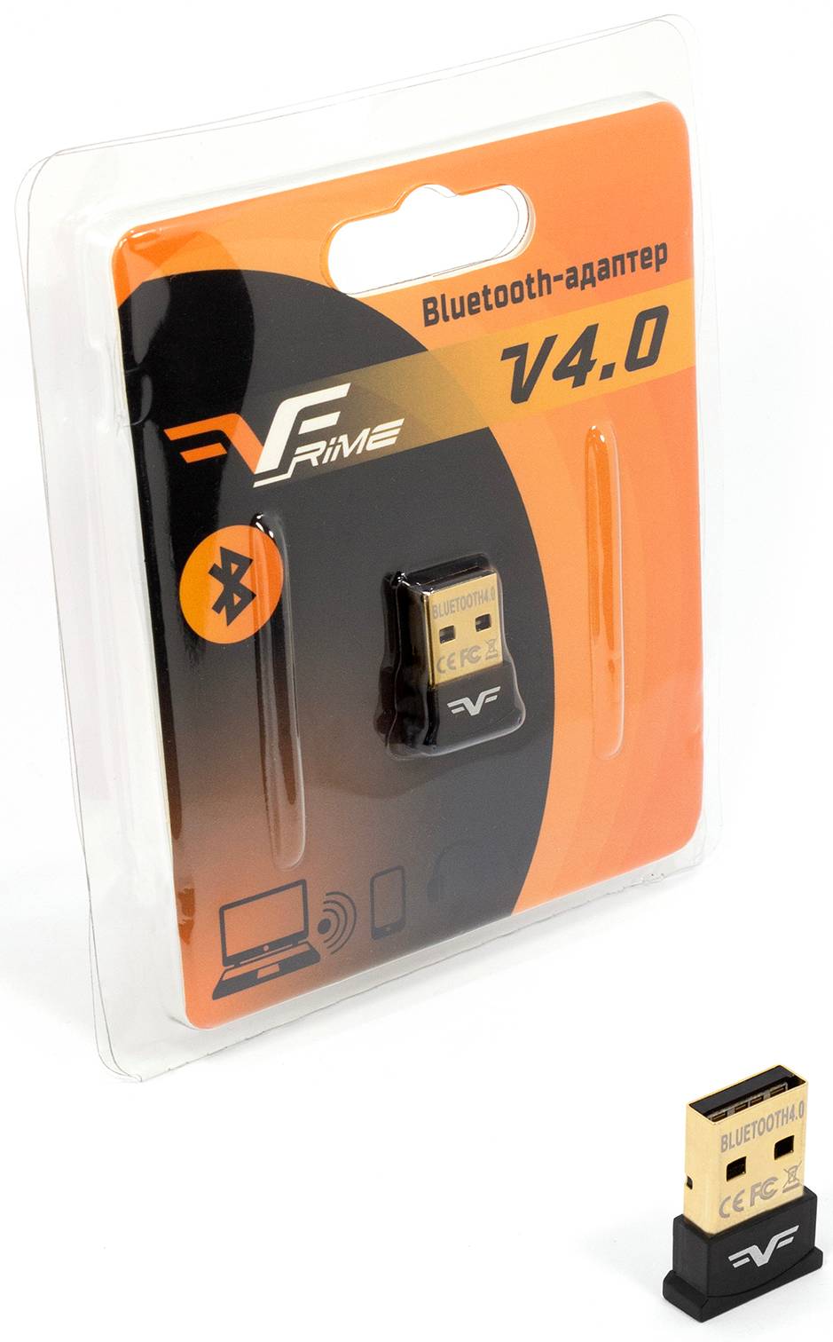 Фото - Адаптер сети Bluetooth USB Frime V4.0 (FB400)