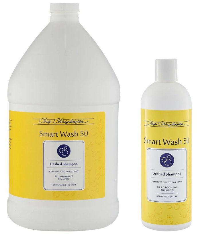 Шампунь для собак та кішок Chris Christensen Smartwash50 De-Shed 3.8 л (819774014737)