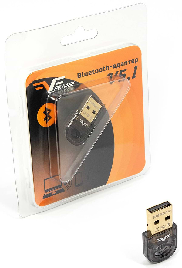 Фото - Адаптер мережі Bluetooth USB Frime V5.1 (FB510)