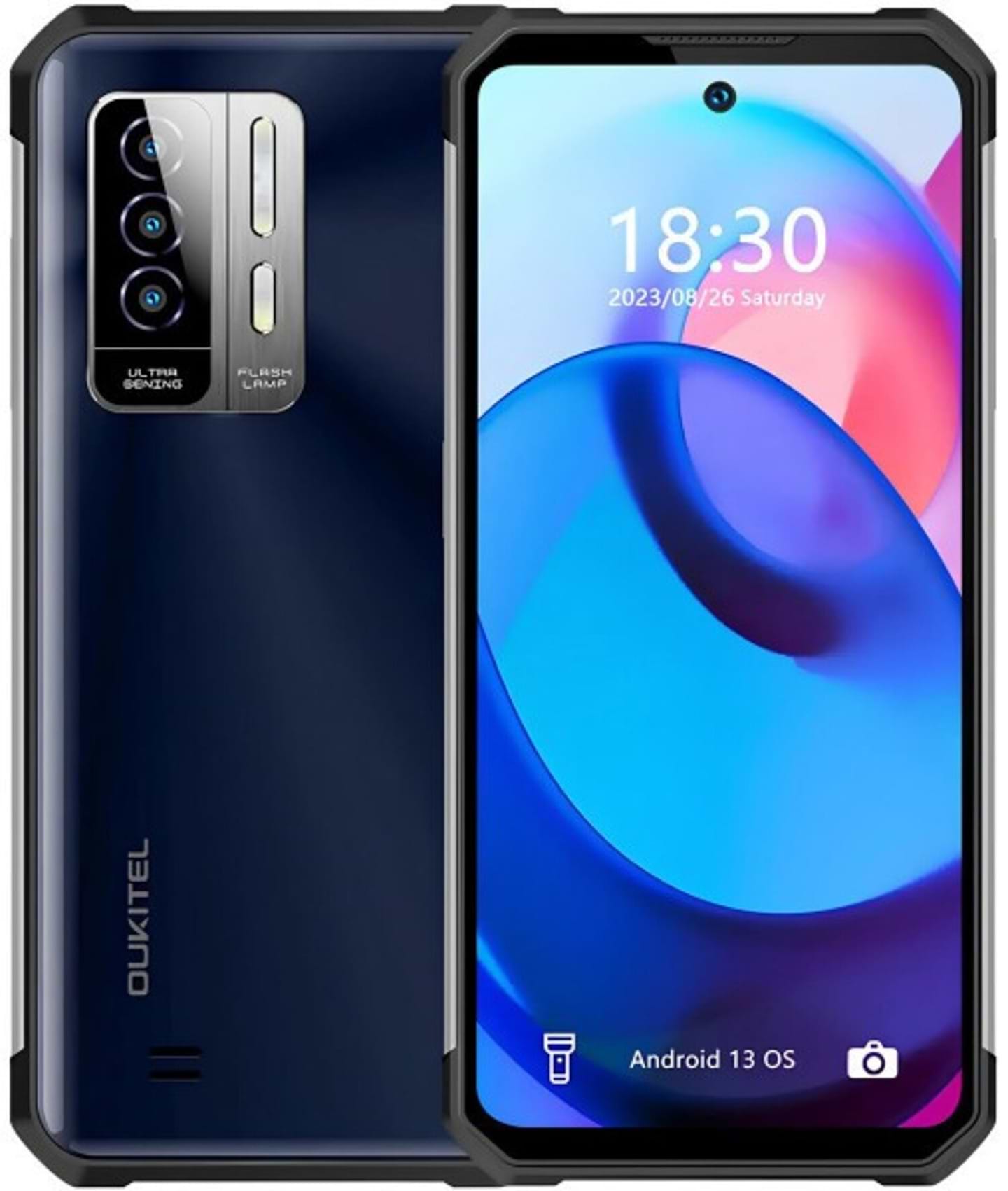 Смартфон OUKITEL WP27 12/256G NFC Black - Фото 1