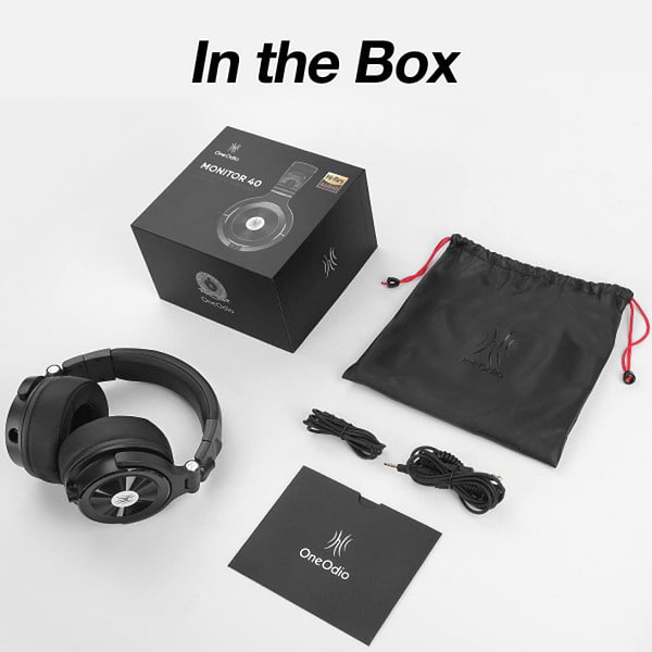 Фото - Наушники накладные проводные OneOdio Monitor 40 Black