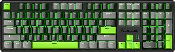 Фото - Клавиатура проводная игровая Gamemax Rampage X1 Фото - Клавиатура проводная игровая Gamemax Rampage X1