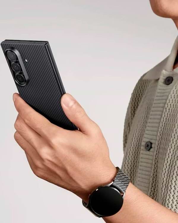 Фото - Чехол для смартфона Pitaka Ultra-Slim Case Twill Black/Grey for Samsung Galaxy Z Fold 7 (FBFOLD7)