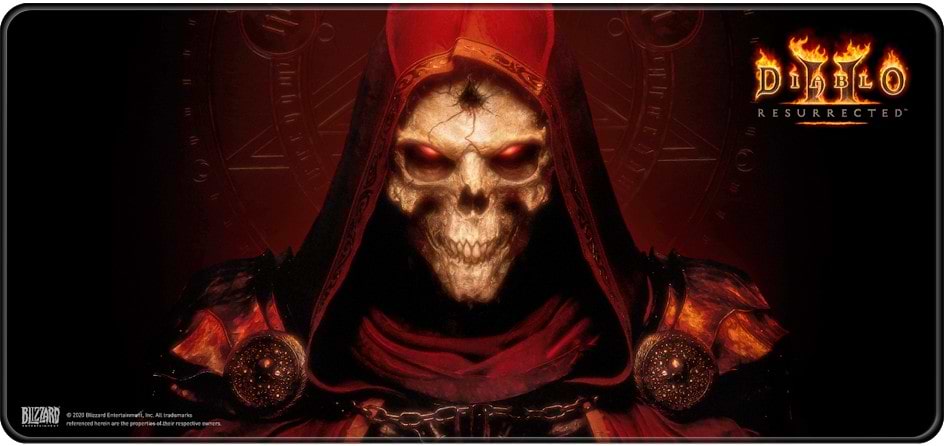 Килимок для миші ігровий Diablo 2 - Resurrected Prime Evil XL (5292910016515)