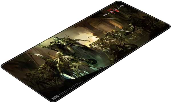 Фото - Коврик для мыши игровой Diablo IV IV - Skeleton King XL (5292910016393)