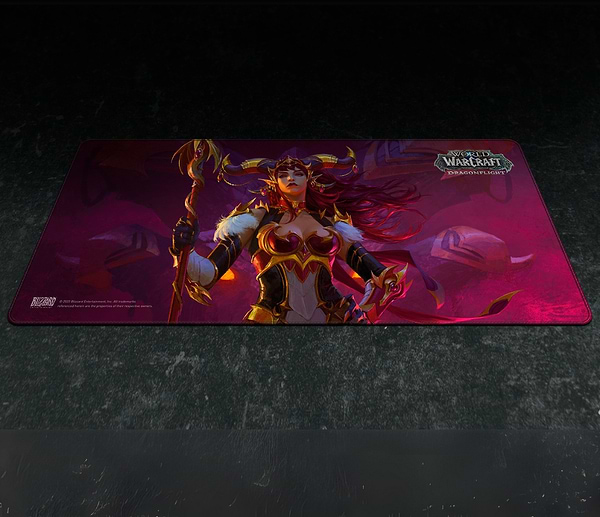 Фото - Коврик для мыши игровой Blizzard WORLD OF WARCRAFT Dragonflight - Alexstrasza, (Варкрафт) XL (FBLMPDFALXZA22SXL)
