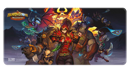 Коврик для мыши игровой Blizzard Heartstone Mercenaries (FBLMPHSMERCEN21XL) - Фото 1