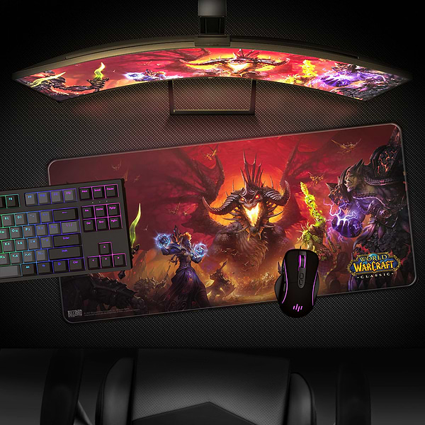 Фото - Коврик для мыши игровой Blizzard World of Warcraft Classic:Onyxia (FBLMPWOWONYXI21XL)