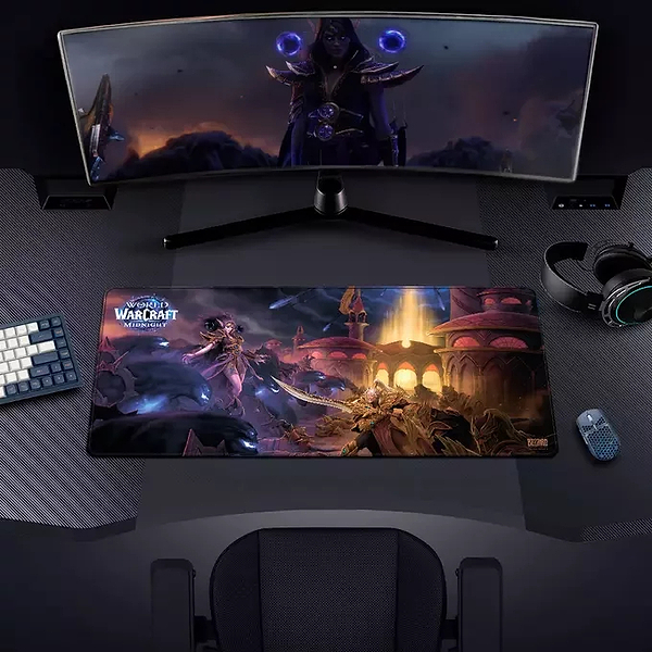 Фото - Коврик для мыши игровой Blizzard WORLD OF WARCRAFT Midnight Xalatath Key Art XL (FBLMPWOWMNXKA25XL)