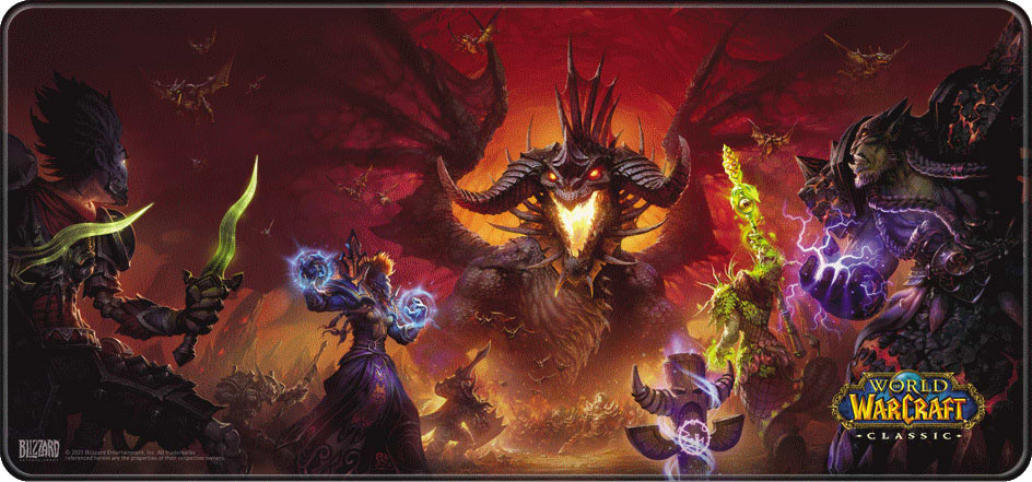 Коврик для мыши игровой Blizzard World of Warcraft Classic:Onyxia (FBLMPWOWONYXI21XL) - Фото 1