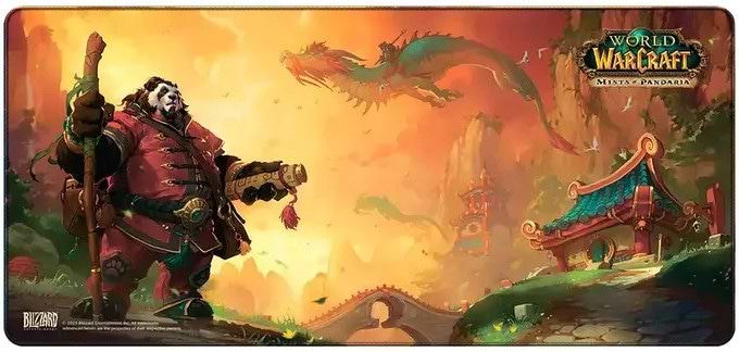 Коврик для мыши игровой Blizzard WORLD OF WARCRAFT Pandaren With Lanterns XL (FBLMPWOWPANLA25XL)
